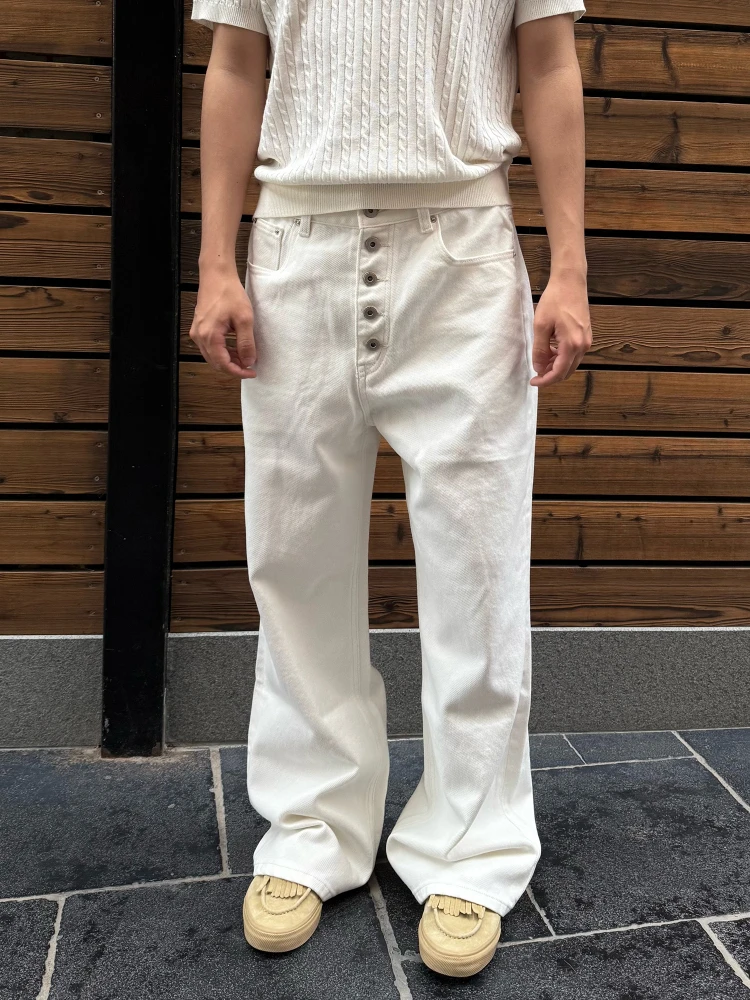 

Белые женские джинсы в стиле хип-хоп, модная винтажная уличная одежда Y2K, широкие прямые джинсы, брюки с высокой талией, классические мешковатые джинсовые брюки