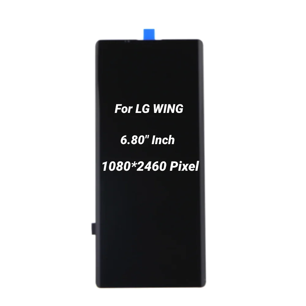 Super AMOLED For LG Wing 5G LCD Display Touch Screen Digitizer Assembly Replacement for LG WING LCD Sreen 6.80"