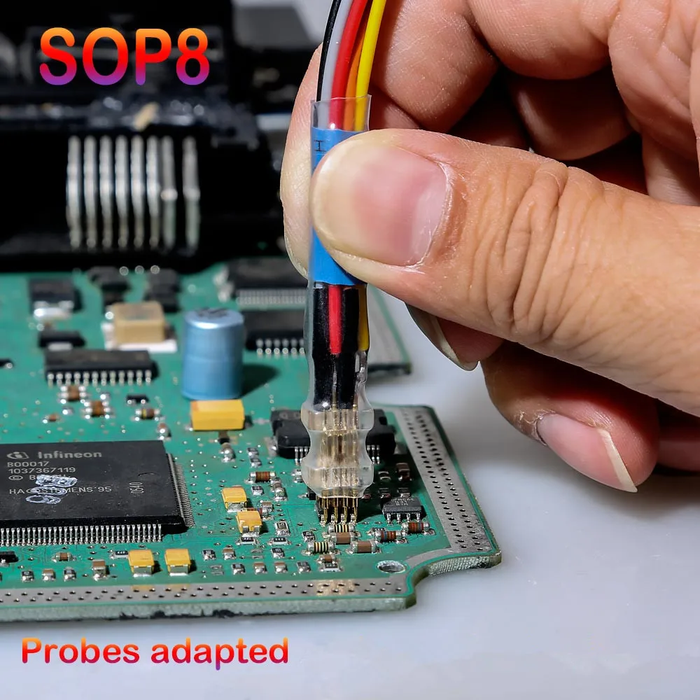 2024 Newest For Xprog  Probes Adapters for in-circuit ECU Work with Iprog+ V87 Programmer and Xprog