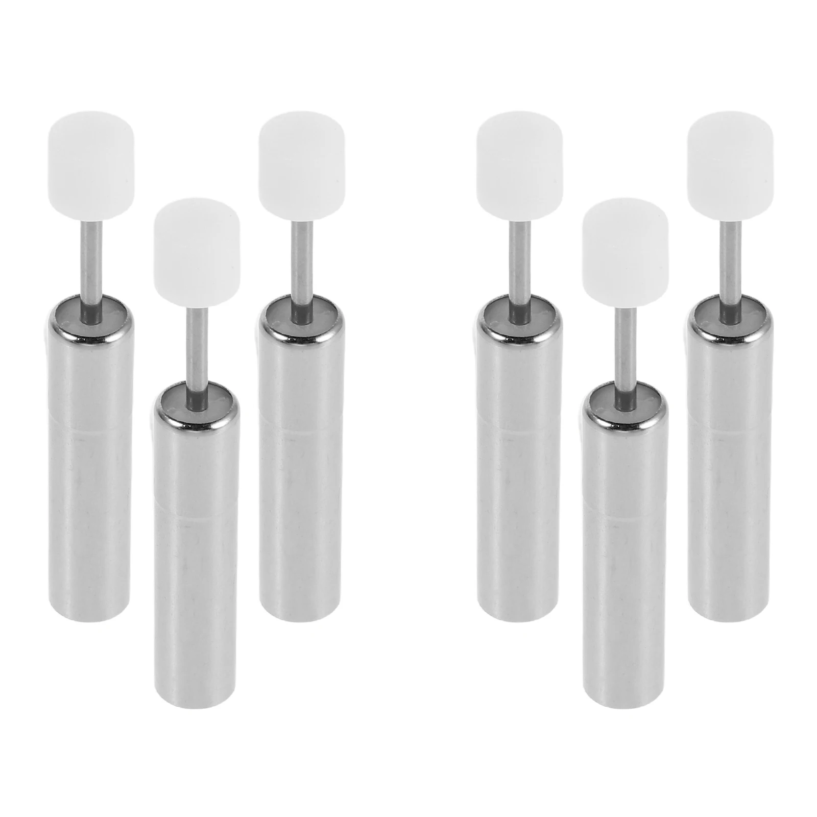 

6pcs Soft Close Trash Can Lid Damper Compact Hydraulic Buffer Garbage Cans Noise Reduction Smooth Closing For Kitchen Bathroom