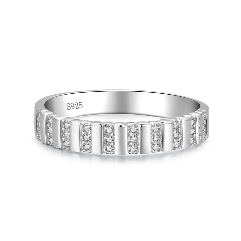 

Wholesale Girl Finger Sterling Silver Anel Prata 925 Minimalist Jewelry Fashion Ring