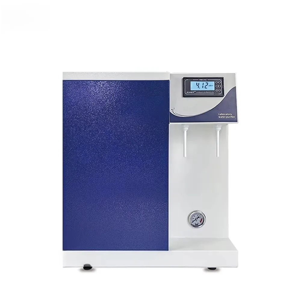 Compact Deionized Water Purifier with Touchscreen Interface and Remote Monitoring Alerts