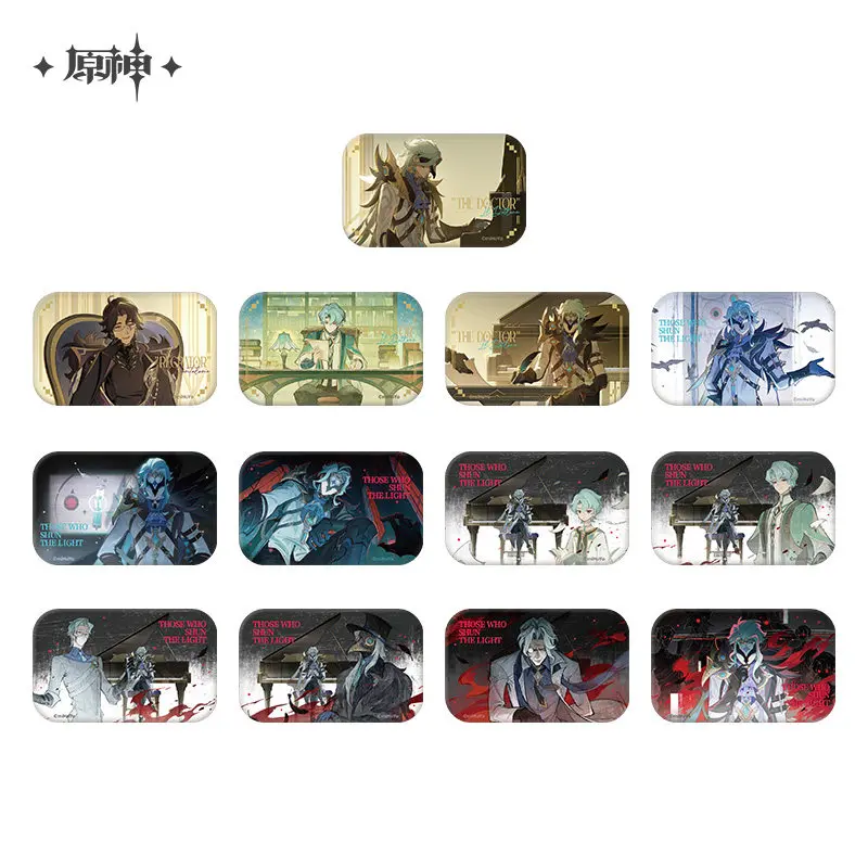 badge-officiel-genshin-serie-those-who-shun-the-light-dottore-pantalone-article-de-collection-pour-fans-d'anime-et-de-jeux