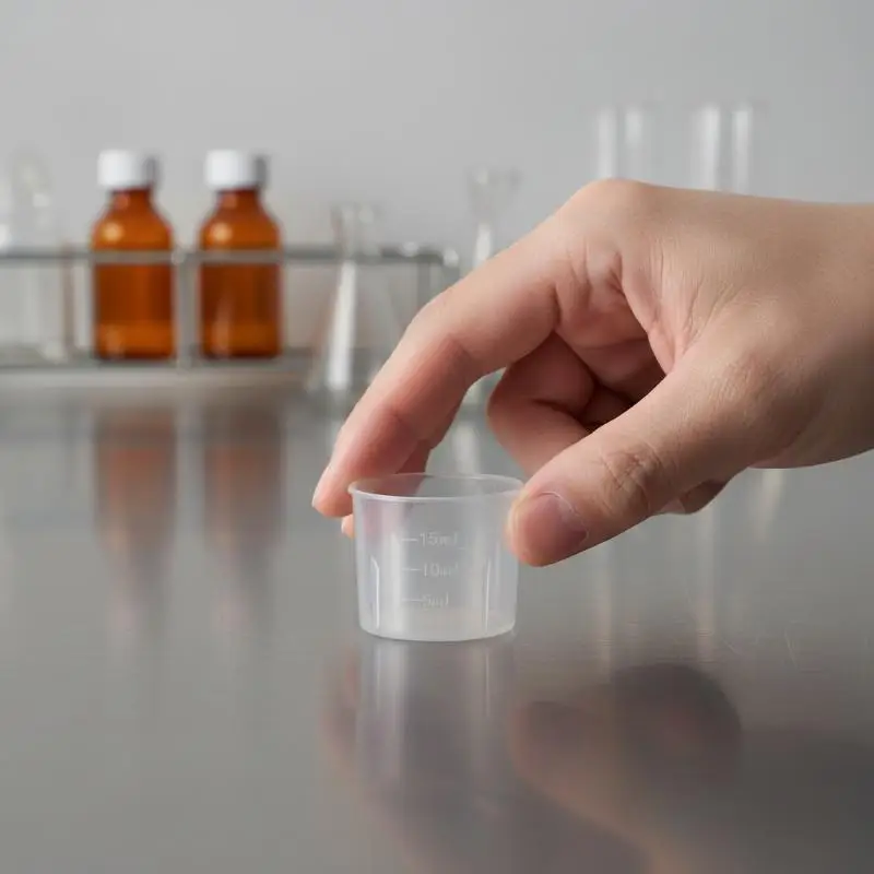20Pcs Food Grade Disposable Measuring Cups Clear Volumetric Liquid Gauging Tools for Candle Making DIY Handcraft Projects