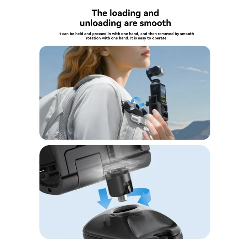 ABAC-marco protector para expansión de cámara DJI Osmo Pocket 3 con cubierta de mango adaptador de zapata fría y accesorios de soporte