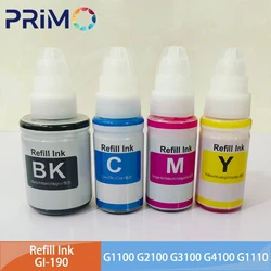 GI190 GI-190 GI 190 Bottle Water Based Dye Refill Ink for Canon PIXMA G1100 G2100 G3100 G4100 G1110 G1111 G2110 G2111 G3110