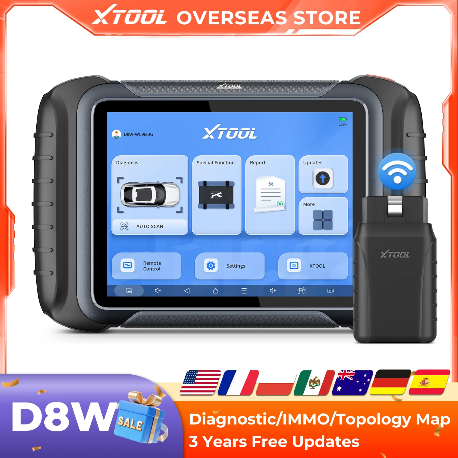 Xtool D8W Bt V2.0 B… - image