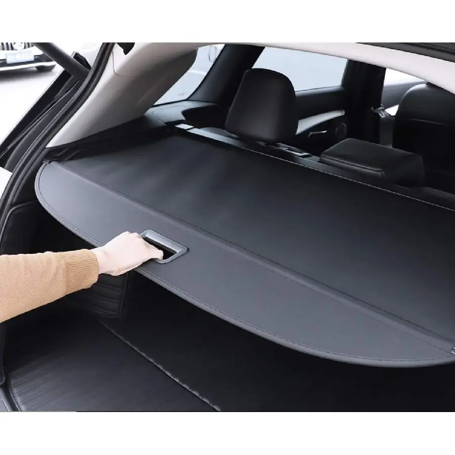 غطاء البضائع متوافق مع الجيل الجديد Audi Q5 SQ5 2025 206، شاشة الخصوصية الخلفية لتخزين السيارة، غطاء أمان Tonneau