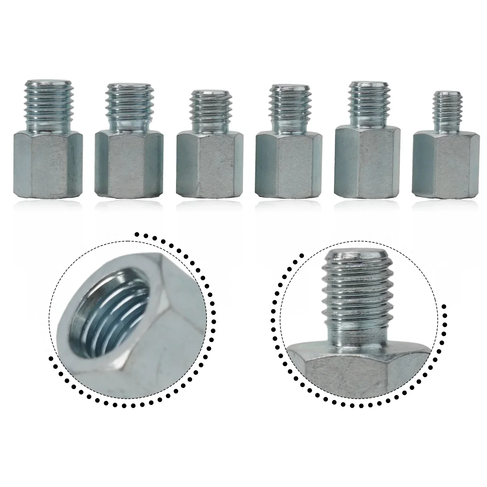 

For Angle Grinder Adapter M10 To M14 M14 To 5/8 -11 M14 To M10 6 Different Thread M14 To M16 For Angle Grinder