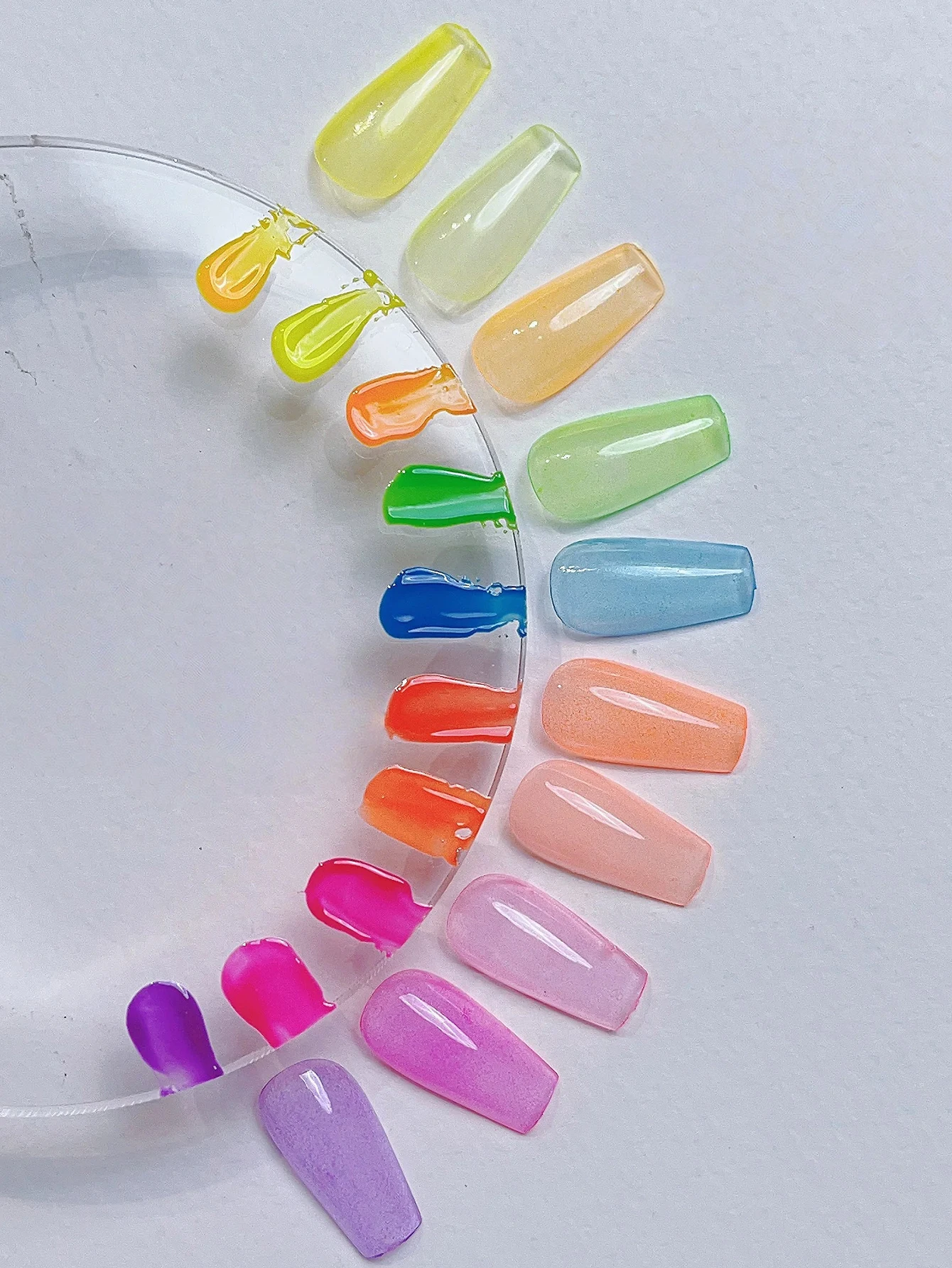 1 pedaço de pó de unhas gradiente dopamina material de unhas em pó DIY habilidades de arte de unhas, adequado para presentes para meninas