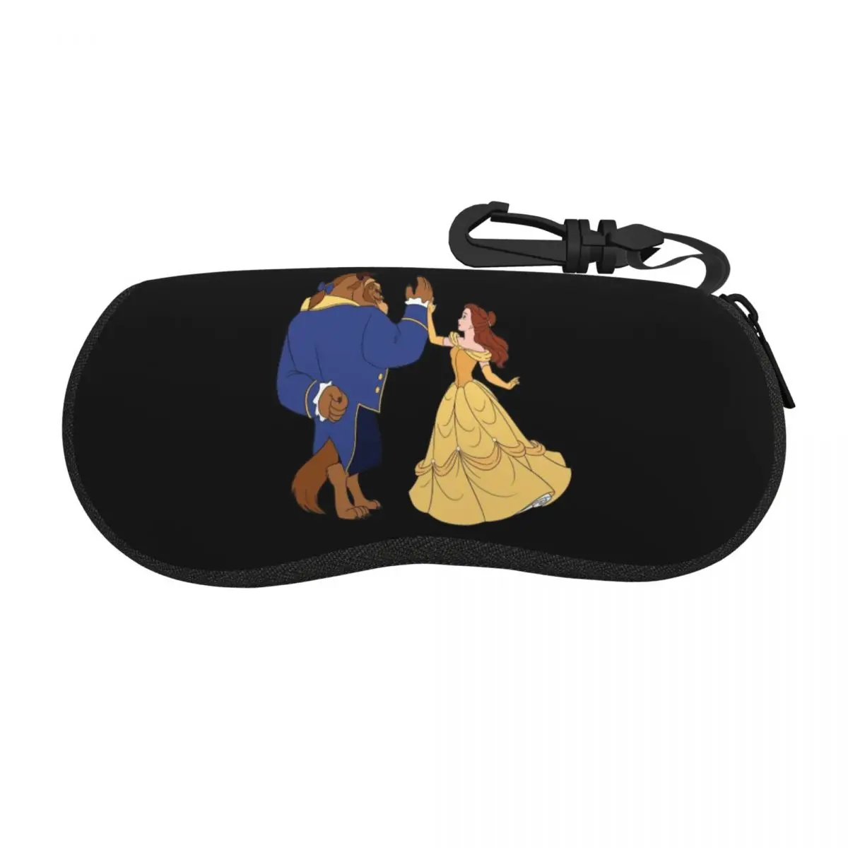

Custom Beauty And The Beast Movie Eyeglass Glasses Case Men Women Soft Sunglasses Protective Box