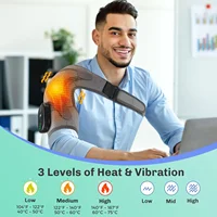 Electric Heating Shoulder Massage Pad 3-speed Adjustable Heated 2