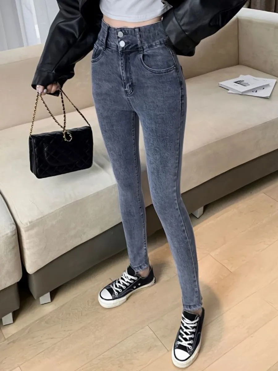 jeans-a-vita-alta-elasticizzati-da-donna-leggings-aderenti-primaverili-autunnali-pantaloncini-a-tre-quarti-abbigliamento-che-dona-un-look-piu-alto-set-due-pezzi