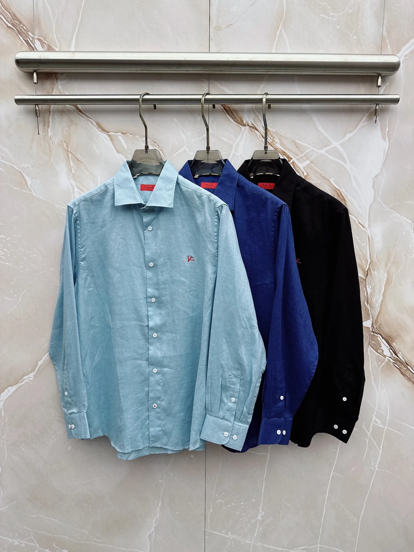 OECHSLI Shirt Linen men 2027 New Thin breathable Business Fashion comfortable long sleeves straight high quality Big size S-3XL