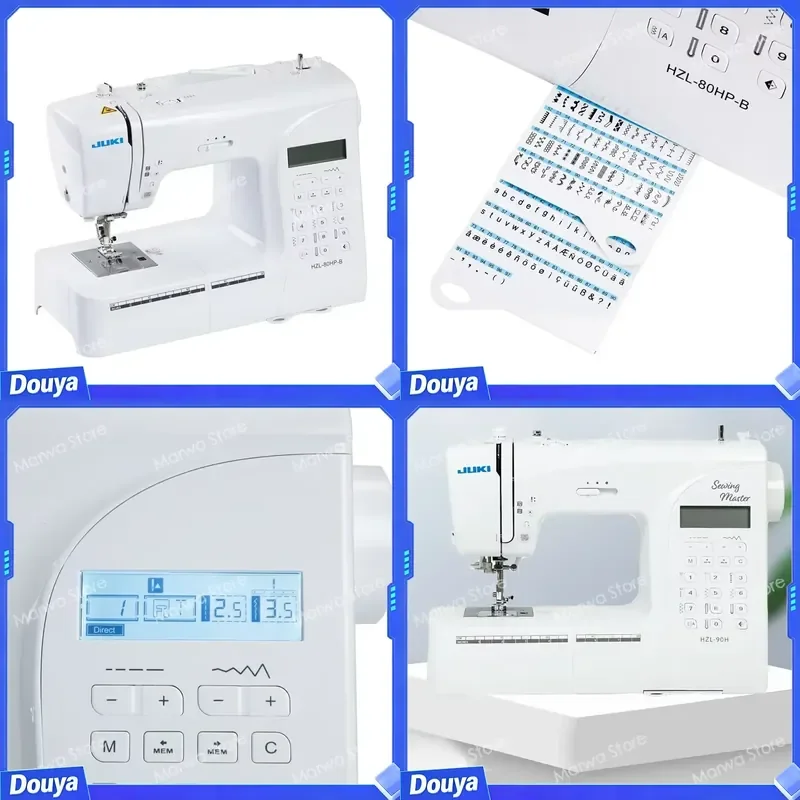Heavy Machine 90H Home Electronic Fully Automatic Sewing Machine Desktop Multi functional Small Thin Thick Edge