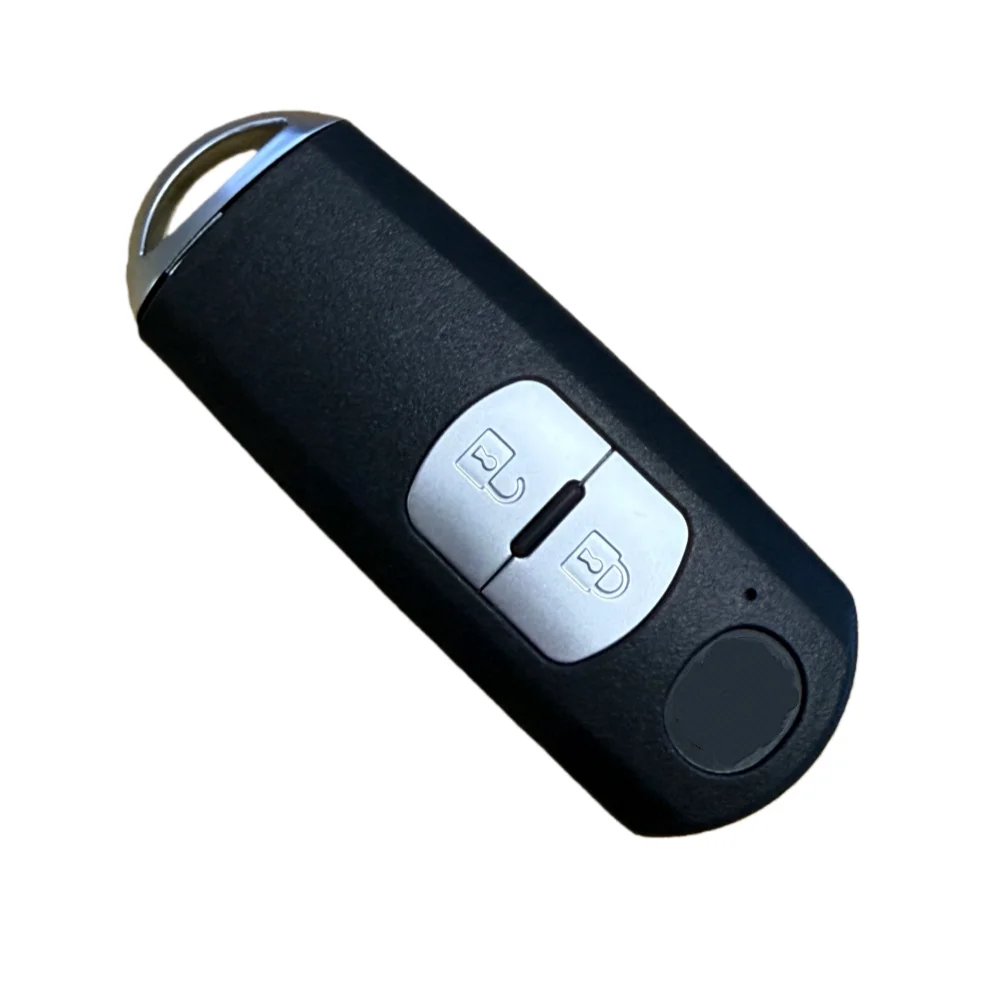 Car 2Buttons Replacement Remote Key Shell for Mazda M3 M6 CX-3 CX-5 Axela Atenza 2014- 2018 SKE13D-01 with Emergency Key No Logo