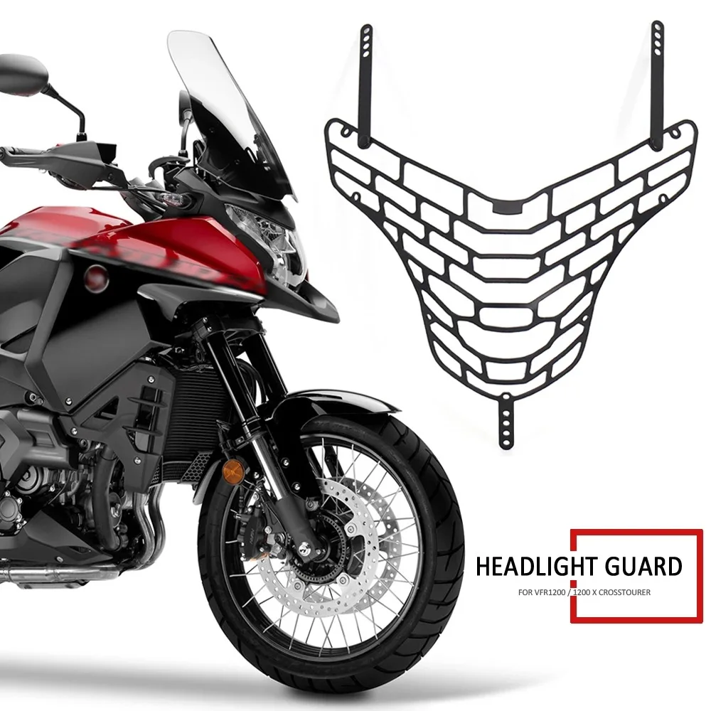 FOR HONDA VFR1200X VFR 1200X CROSSTOURER 2012-2015 Motorcycle aluminum alloy Headlight Guard Protector Cover