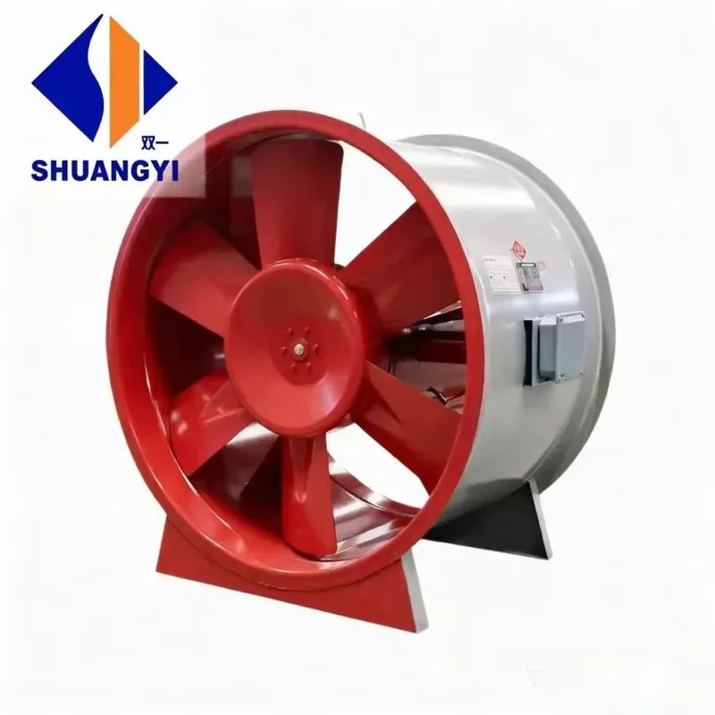 Strict Quality Fire Smoke Exhaust Axial Fan With 3C Certificate High Temperature Smoke Exhaust Fan for Tunnel and Parking Lot