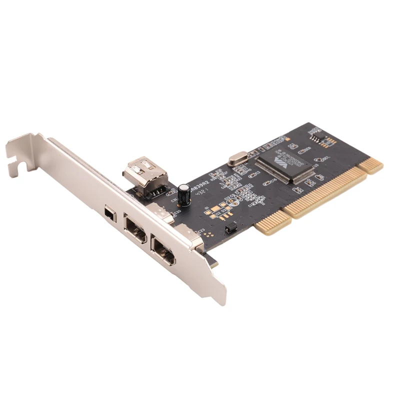 3 Port IEEE 1394 Firewire Card PCI Firewire Adapter IEEE 1394 PCI Controller Card For Desktop PC