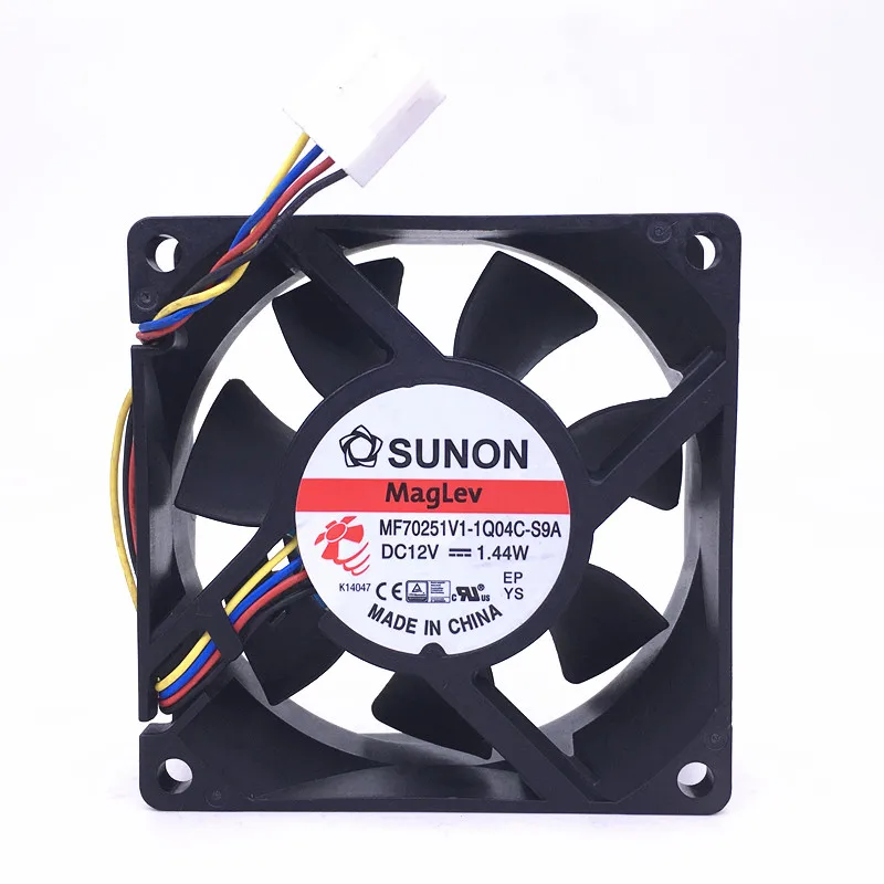 

SUNON MF70251V1-1Q04C-S9A DC 12 В 1,44 Вт 70x70x25 мм 4-проводной охлаждающий вентилятор