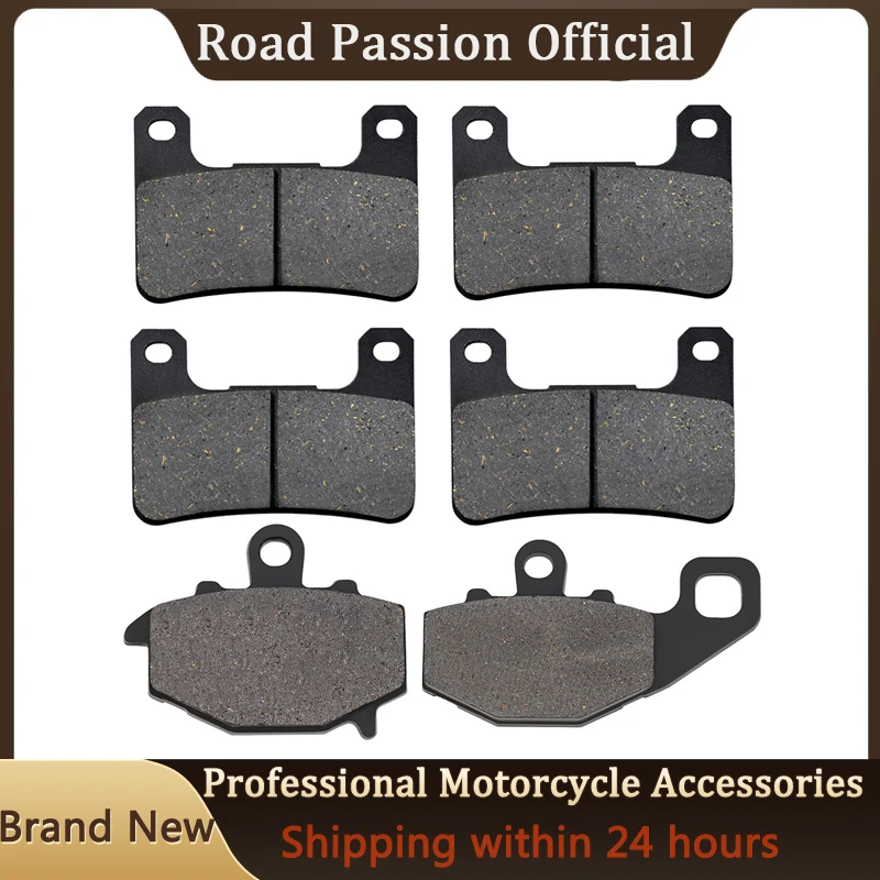 

Motorcycle Front & Rear Brake Pads For KAWASAKI Z1000 ZR1000D 2010-2014 Z1000 HCF Ninja 1000ABS ZX1000G ZX10R ZX1000 SX Tourer