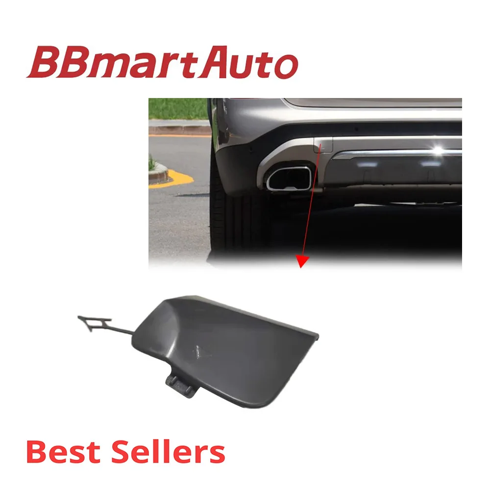 

51127953954 BBmart Auto Parts 1PC Rear Bumper Trailer Tow Hook Trim Cover Cap For BMW X1 X3 3 Series Car Accessorie