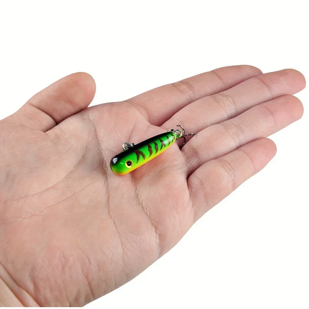 Random Color 1pc Bionic Bait Small Sinking Pencil-3cm-2.5g-Perfect for Freshwater Saltwater Fishing-Attracts Fish with Ease