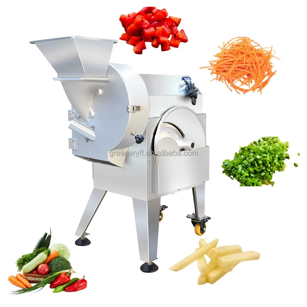 

Commercial Automatic Vegetable Slicer Dicer Strip Cutter Machine Vegetable Carrot Potato Cucumber Onion Cutting Machine
