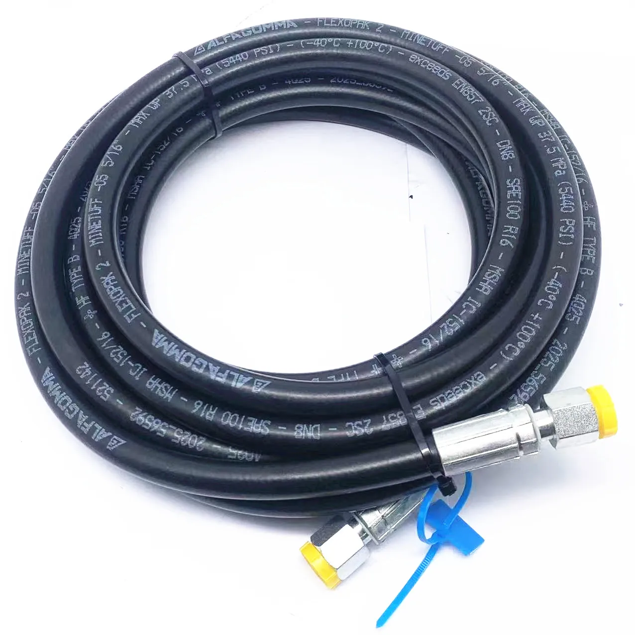 Aftermarket Hydraulic Hose Assembly for Jungheinrich Forklift 51220714 Rubber Oil Pipe With Fittings