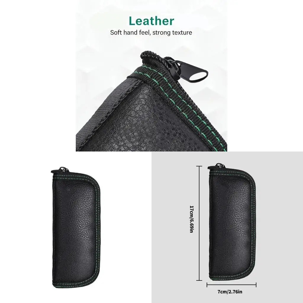 

652F Складной резак, кожаная сумка, защитный нейлоновый чехол, удобный чехол для хранения, резак