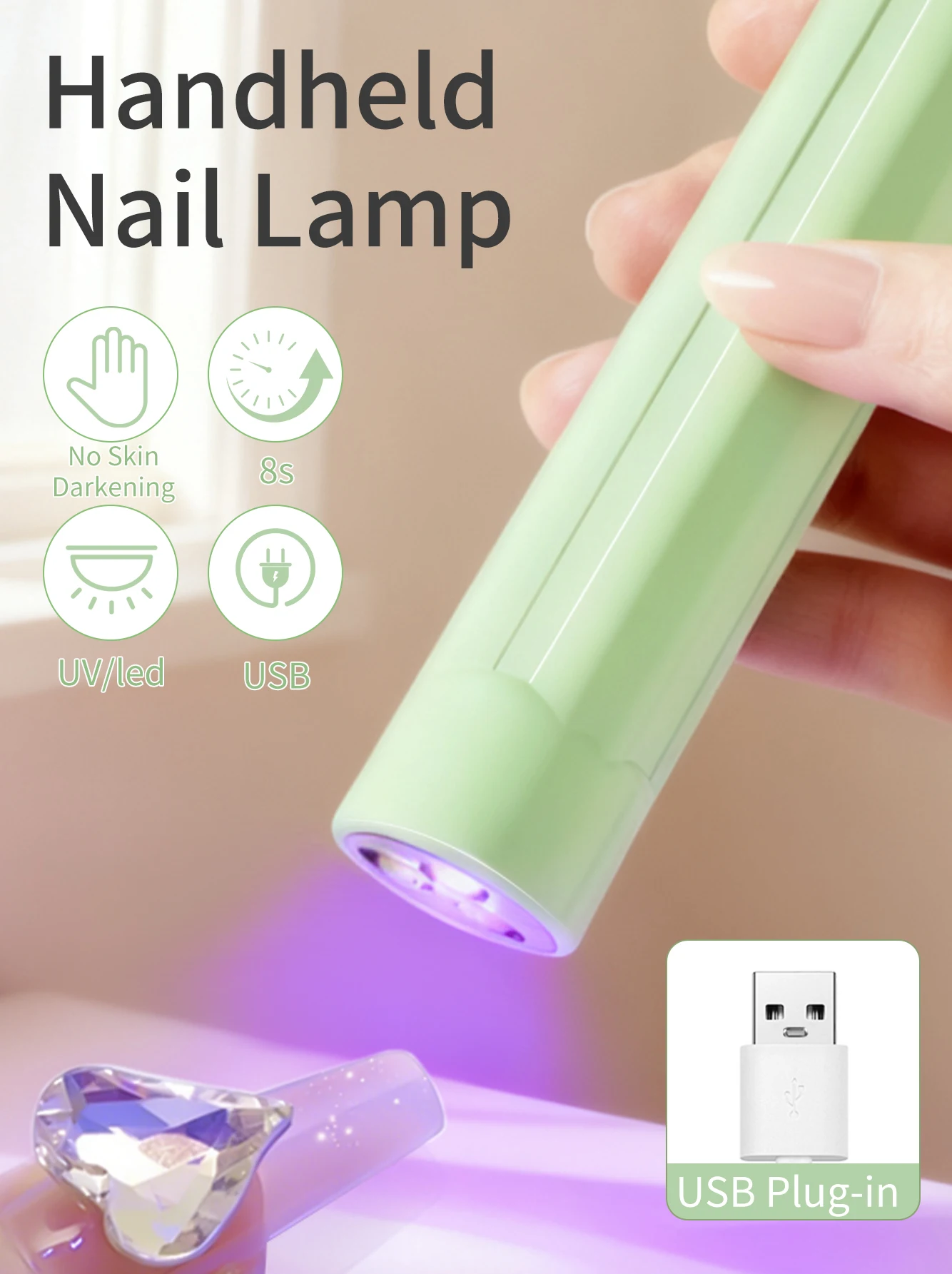 【No Battery】Green P…