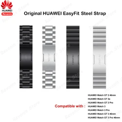 Original HUAWEI EasyFit Watch Strap GT 3 GT 3 Pro Metal Steel Titanium Replaceable Bracelet for Watch 3 Pro GT 2 2e Watchband