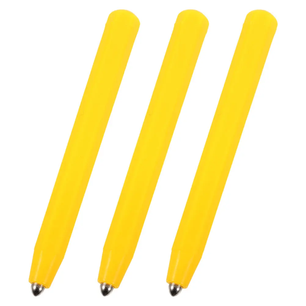 3 Pcs Magnetic Pen Steel Ball Replacement Writing Pens Portable Board Accessory Abs Pen For Drawing Toys