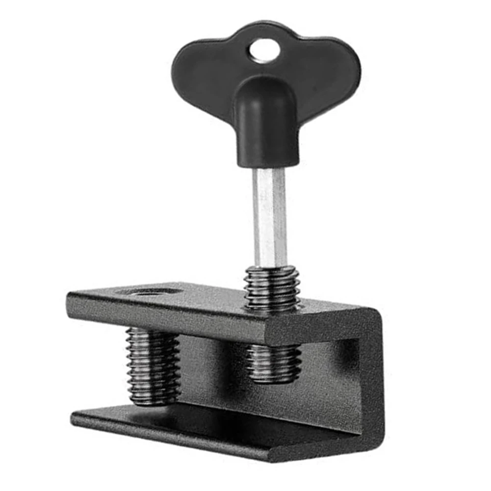 1-10 قطعة سدادة أقفال النوافذ للنوافذ الرأسية والأفقية، سدادات نافذة ألومنيوم قابلة للتعديل، تركيب بدون مثقاب #4