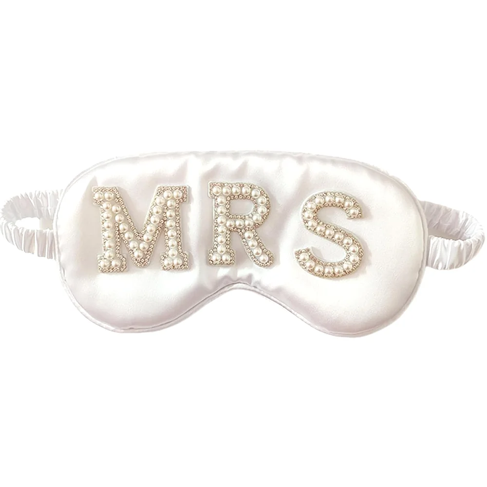 Augenmaske für die Braut zum Hochzeitstag, Brautjungfernparty-Zubehör, Brautparty-Dekoration, Geschenk für Brautjungfern – Detail 4