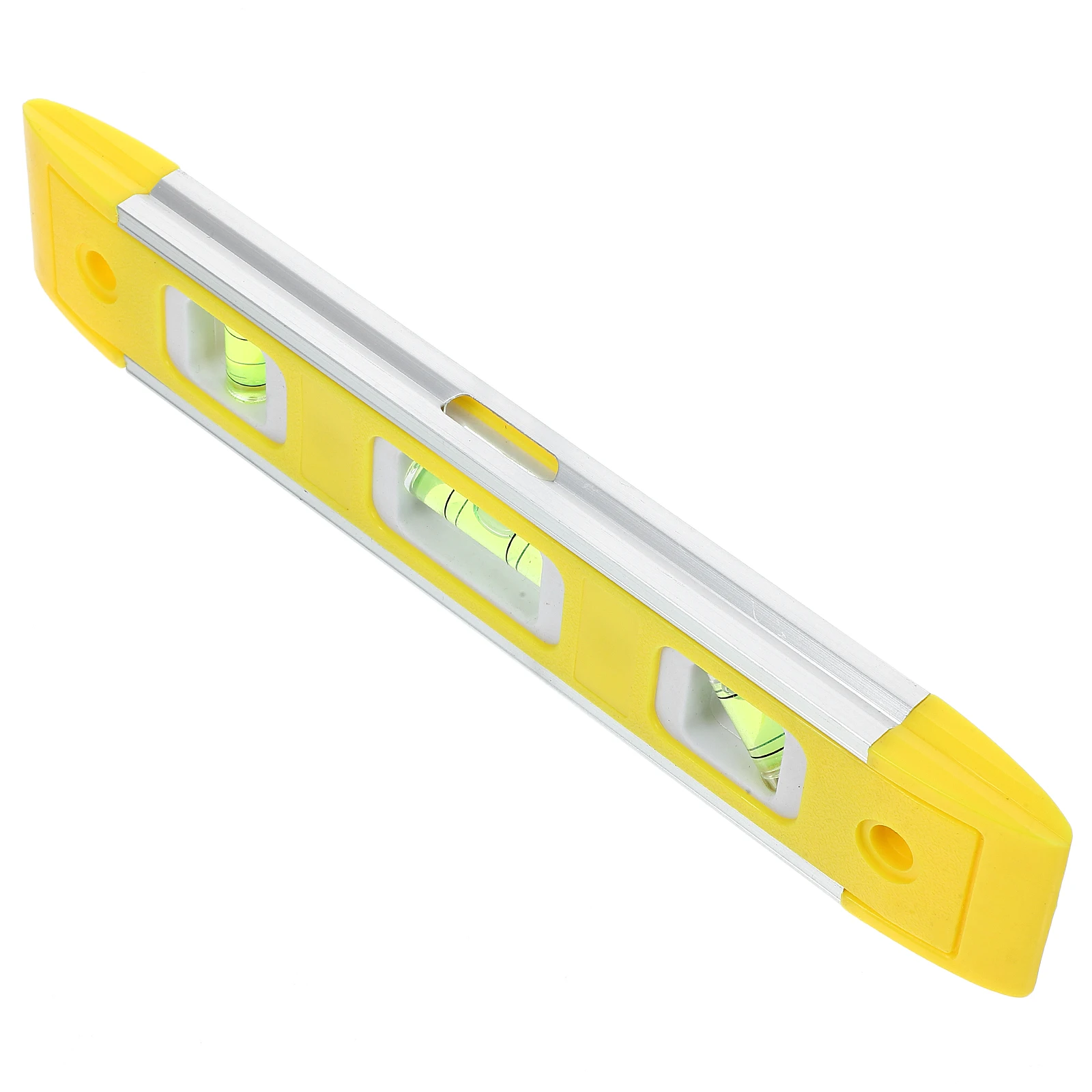 Aluminum Alloy Mini High Precision Bubble Tool Compact Lightweight Pocket Size for Toolbox Accurate Spirit Viewing Slot Multiple