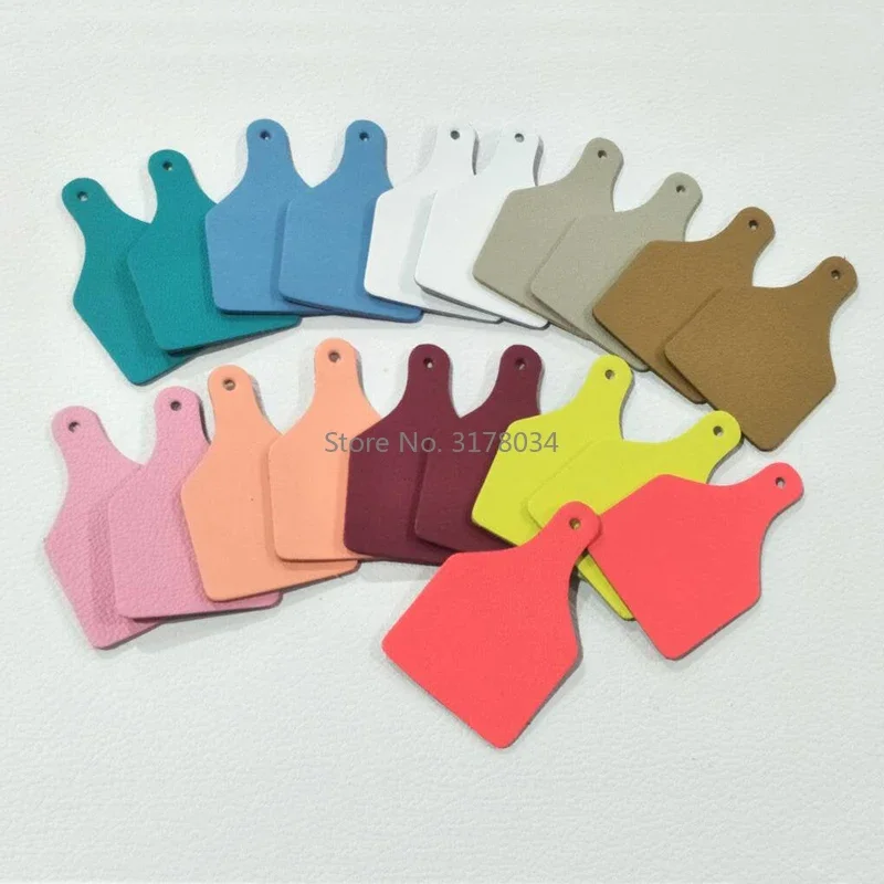 New Japan Steel Blade Blank Leather Ear Tag Lable Die Cut Rule Cutter Mold for DIY Leather Punch Crafts Tool 32x50mm