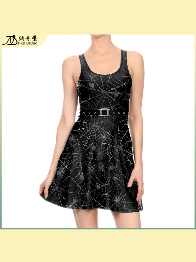 Nuevo Disfraz Tradicional Chino para Mujer, Estilo Verano 2025, Diseño de Telaraña de Spiderman