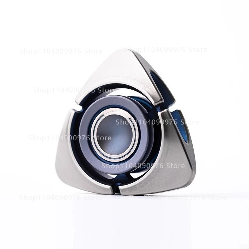 

bit04 three-blade fidget spinner metal adult decompression artifact edc toy