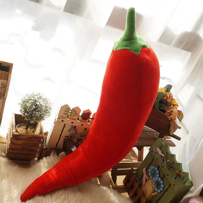 Hot Quality Simulation Vegetable Pillow Tomato Carrot Chili Pumpkin Cabbage Melon Sleeping Pilow Cushion Gift Teaching Prop Deco