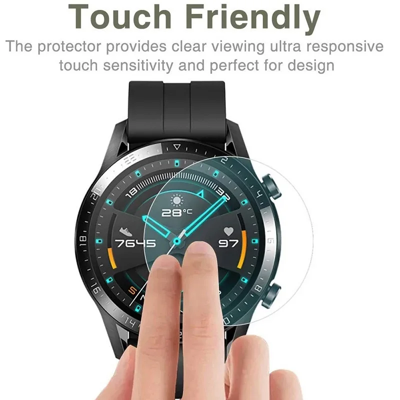 Tempered Glass for Huawei Watch GT 4 3 Pro 2 46mm Huawei Watch GT4 GT3 Pro GT2 Glass Screen Protector Film Protection Foil