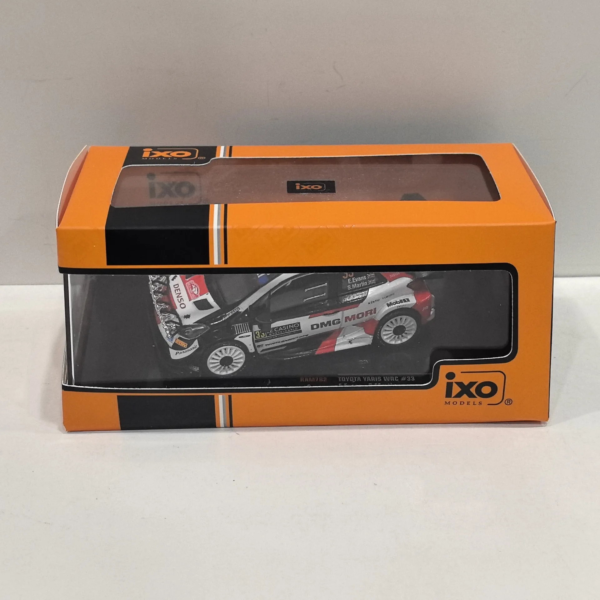 

Diecast IXO 1/43 Scale TOYOTA YARIS WRC #33 2021 Toyota Yaris Racing Alloy Car Model Collectible Toy Gift Souvenir Display