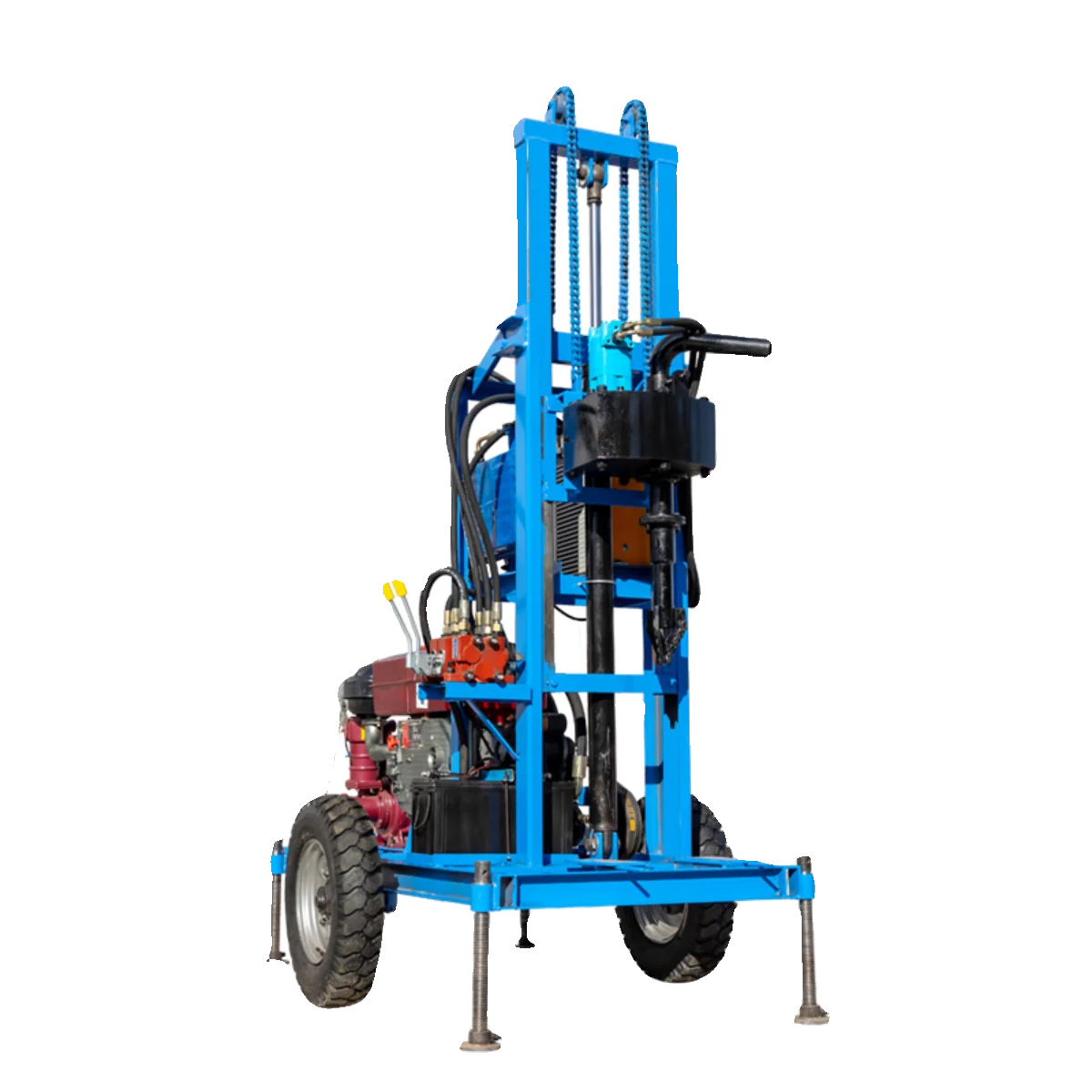 

Small Drilling Machine Electric Diesel Household Drilling Rig Equipment Turning Well Agricultural Drilling Deep Water