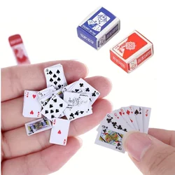 5 juegos de Mini cartas de póquer portátiles, diversión única para adolescentes y adultos, juego de fiesta para todas las estaciones, regalo pequeño festivo de cumpleaños Ideal para bricolaje