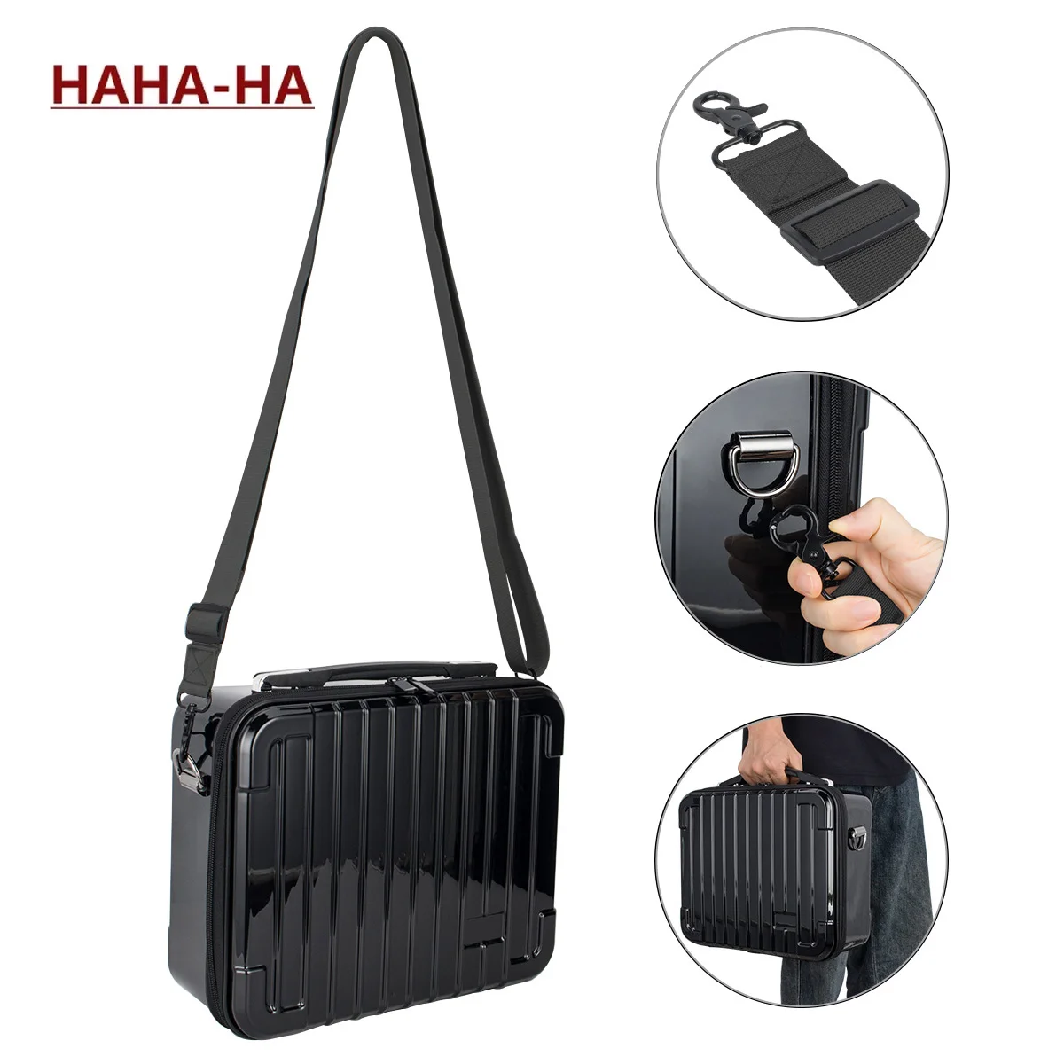 

Plastic Storage Bag Waterproof Carrying Case Crossbody Bags for 1/24 RC Crawler Car SCX24 Accessories