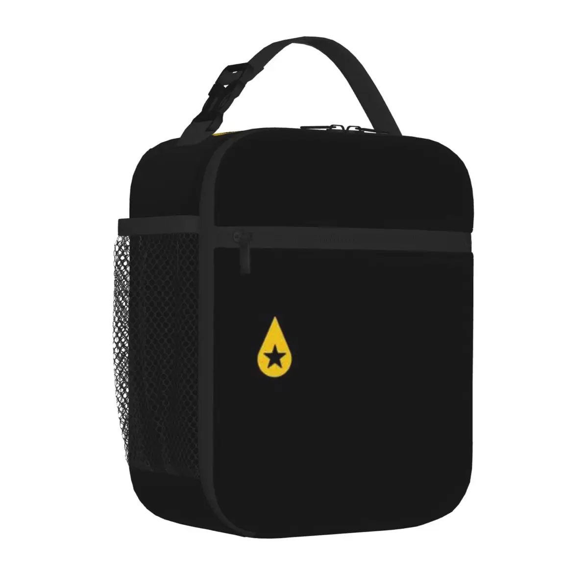 Bestselling Found Heaven Transparent Star Yellow Teardrop Letter Print Commuter Lunch Bag Outdoor Construction Lunch Bag