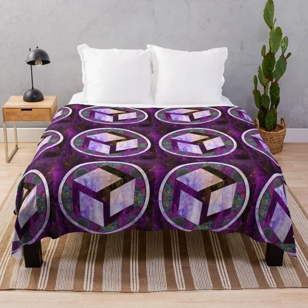 

Antahkarana - Enlightenment Throw Blanket Fuzzy Plush Throw Blanket for Sofa Chair