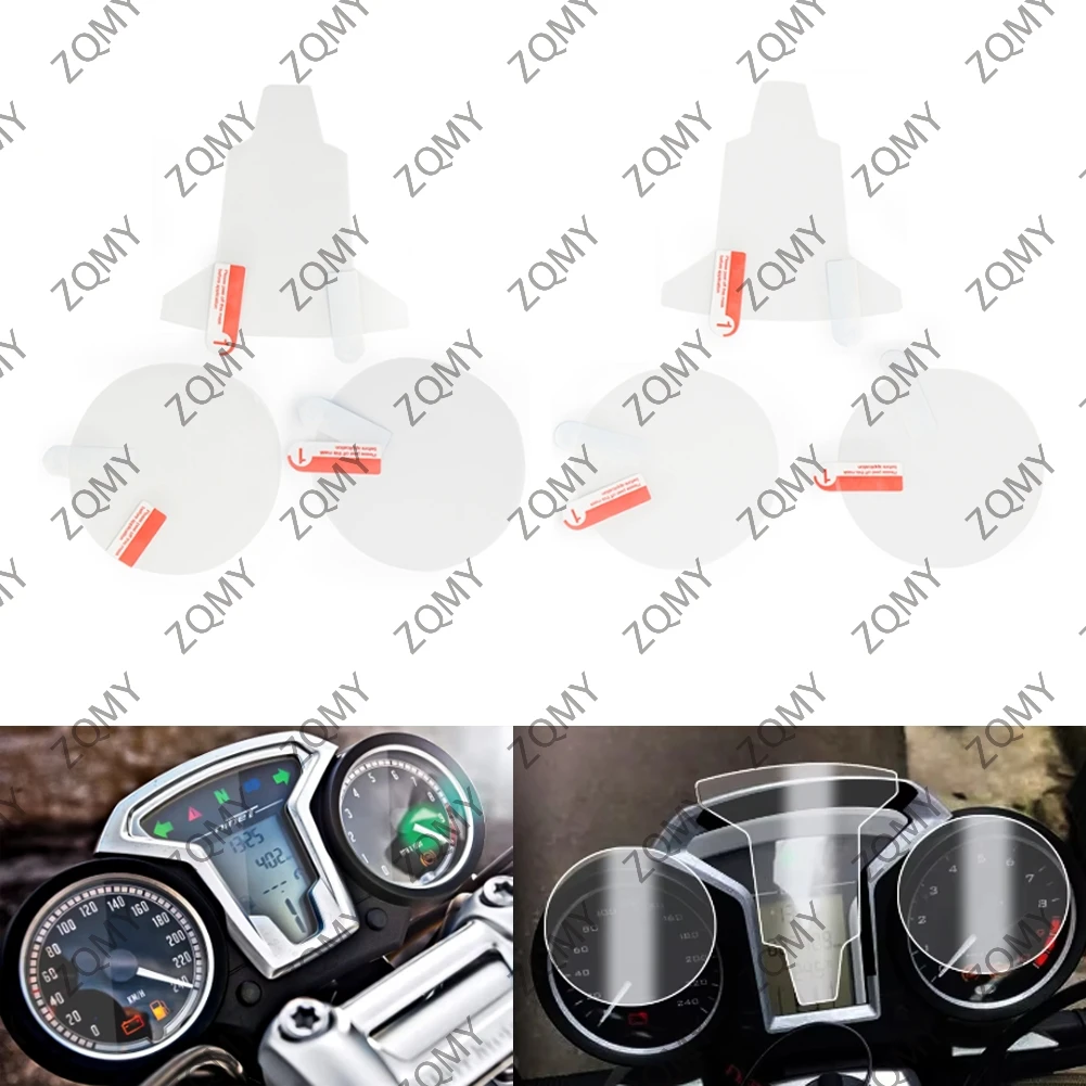 2 Sets Motorcycle Speedometer Cluster Scratch Protection Film Screen Protector For BMW R NineT 2014 2015 2016