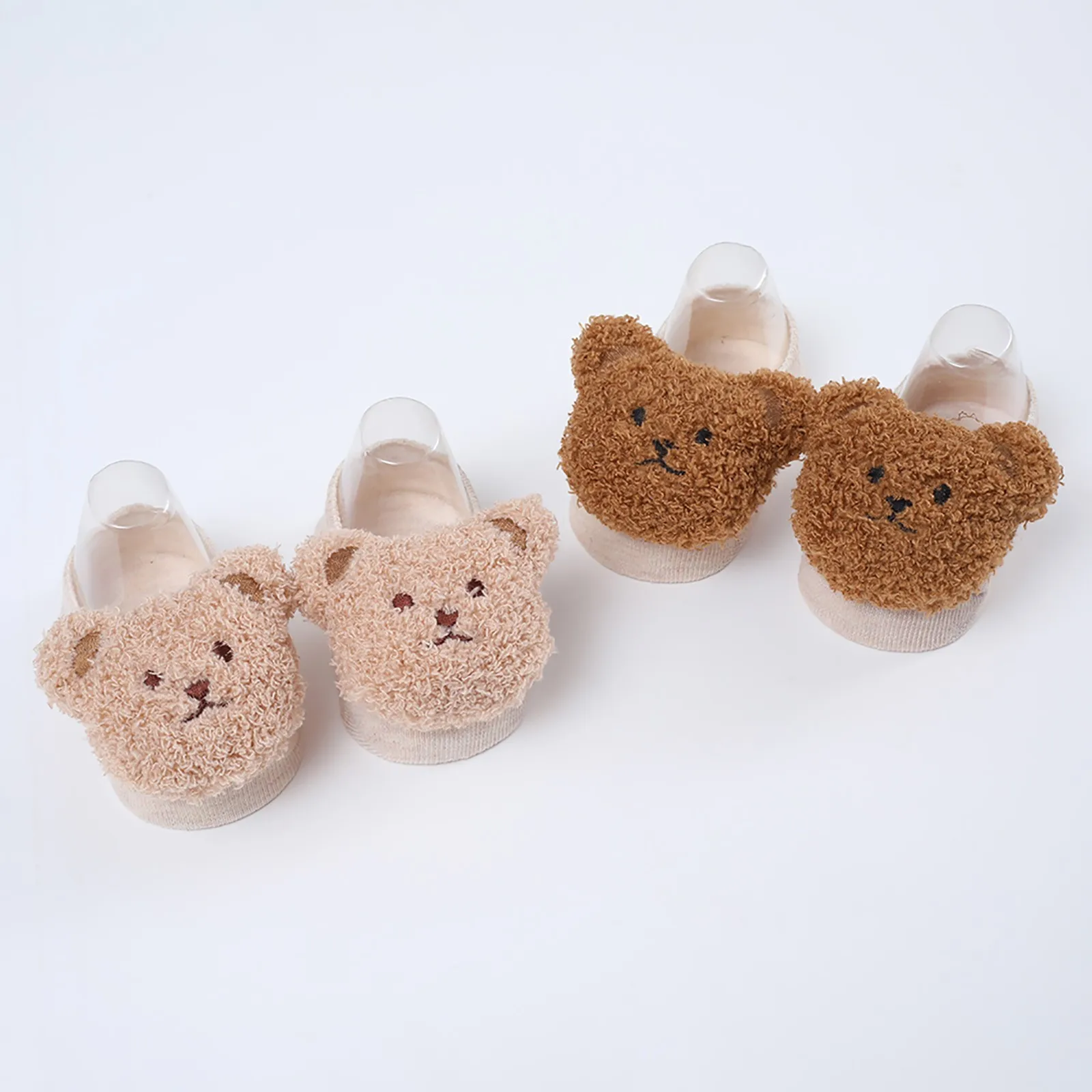 Autumn Winter Baby Girls Shoes Newborn Cartoon Animal Baby Infant Baby Boy Warm Fleece Anti Slip Soft Cotton Floor Sock Shoe