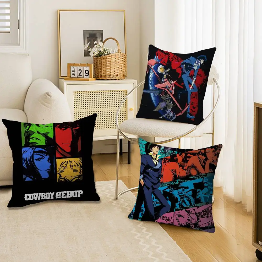 Anime C-Cowboy Bebop Lucky Dragon pillow cover sofa cushion cover home room decoration children gift